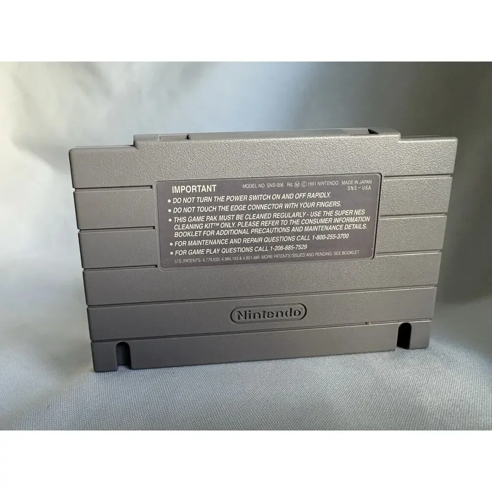 Ryne Sandberg Plays: Super Bases Loaded Super Nintendo SNES Cartridge